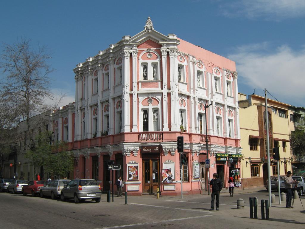 Hostal Barrio Brasil Santiago Exterior foto